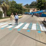 Attraversamenti pedonali nuovi e colorati nei pressi delle scuole: l'iniziativa è di Kiwanis e Comune